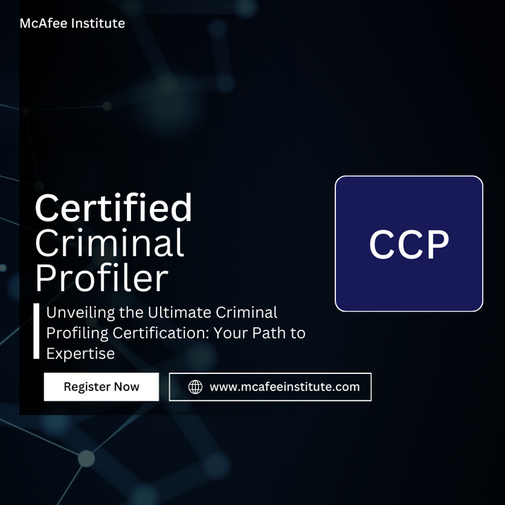 Image of Certified Criminal Profiler (CCP)