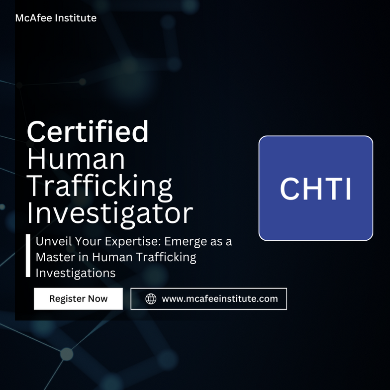 Image of Certified Human Trafficking Investigator (CHTI)