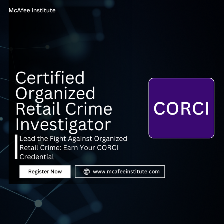 Image of Certified Organized Retail Crime Investigator (CORCI)